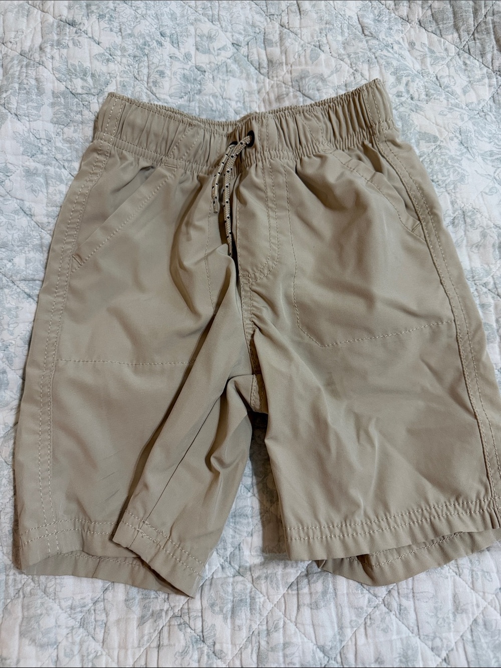 jumping beans Khaki/Tan Elastic Waist Pull-On Shorts
